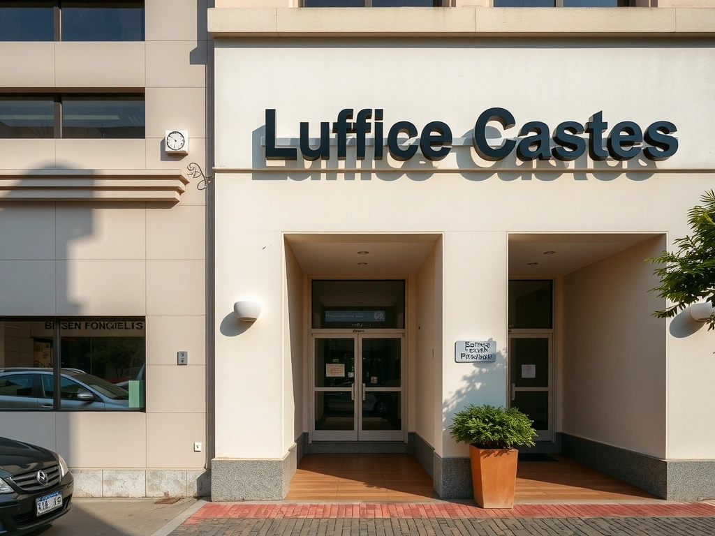 Fachada de edificio de oficinas