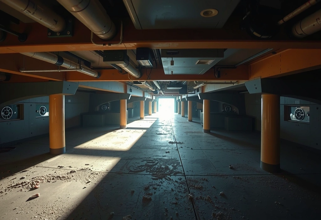 Espacio bajo equipos