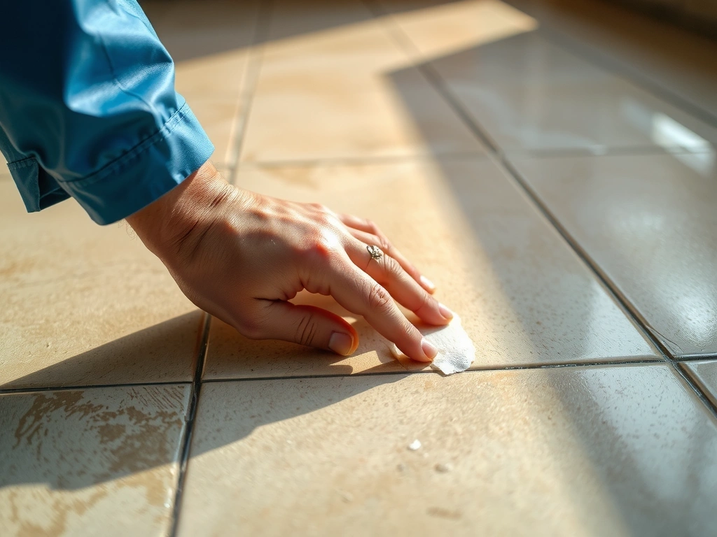 Evaluación de piso en oficina